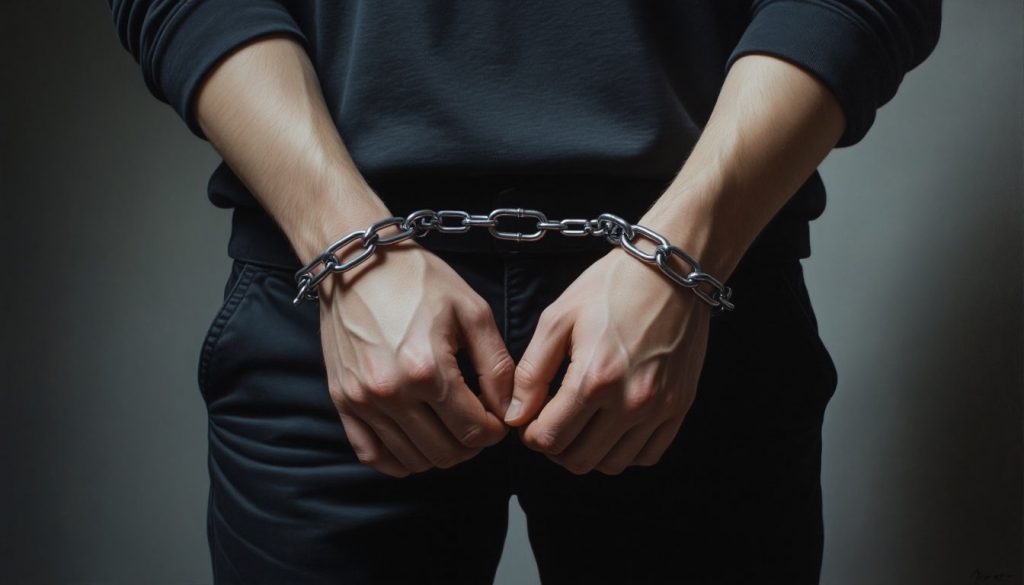 наручники тюрьма уголовное дело арест заключение под стражу стража задержание задержан тюрьма
