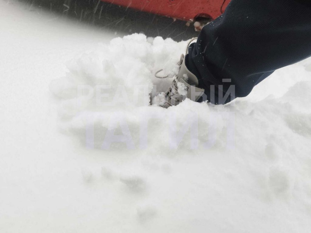 снегопад снег