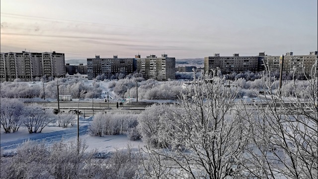 зима