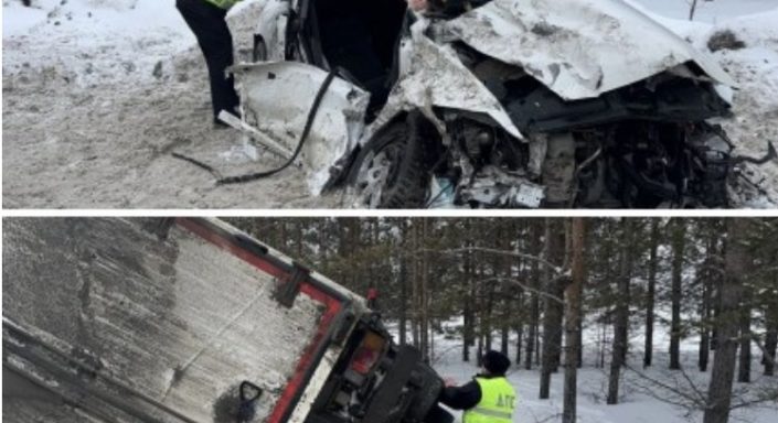 На трассе под Екатеринбургом ограничено движение из-за ДТП