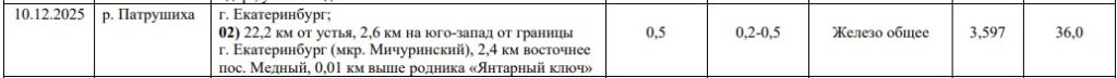 Марганец, железо и фосфор: в реках Патрушиха и Исеть выявили серьёзное загрязнение